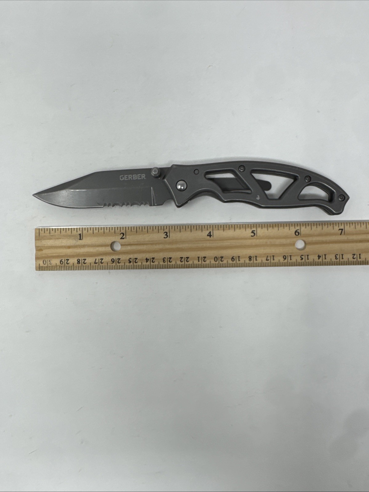 GERBER 4660920A1 Foldable Pocket Knife Gray Foldable #0134