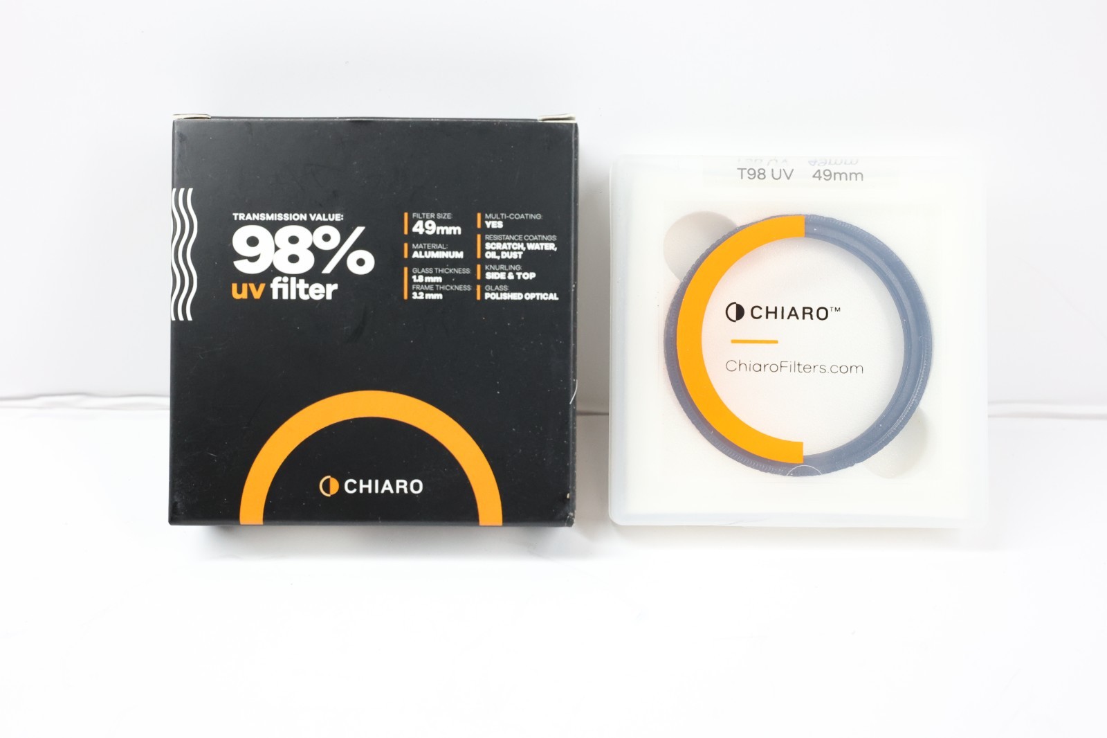 49mm Chiaro UV  Filter 98-UVATS49  - New - USA Seller