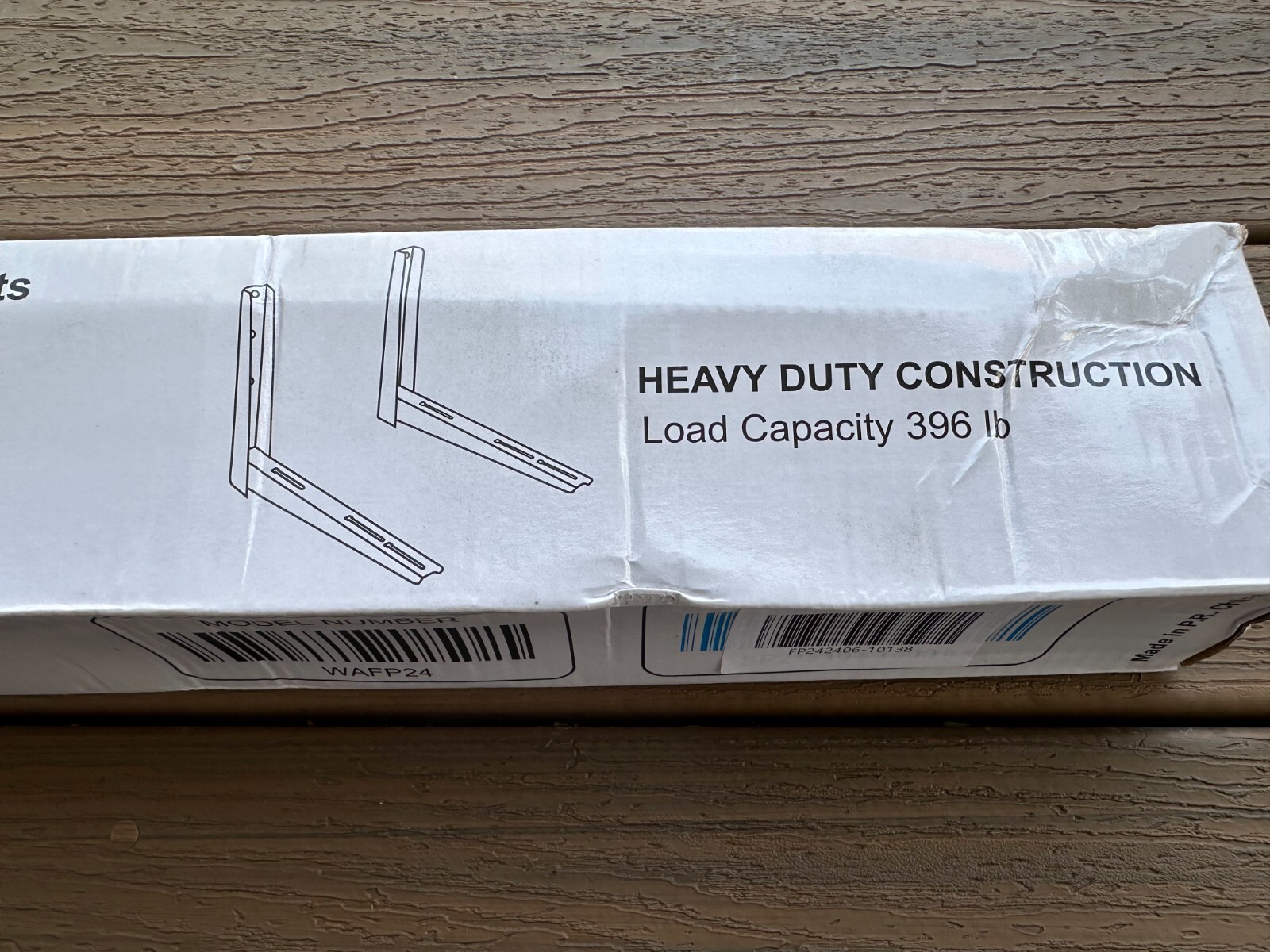 Maxwell Heavy Duty Universal Wall Mount Bracket for Ductless AC Outdoor Unit