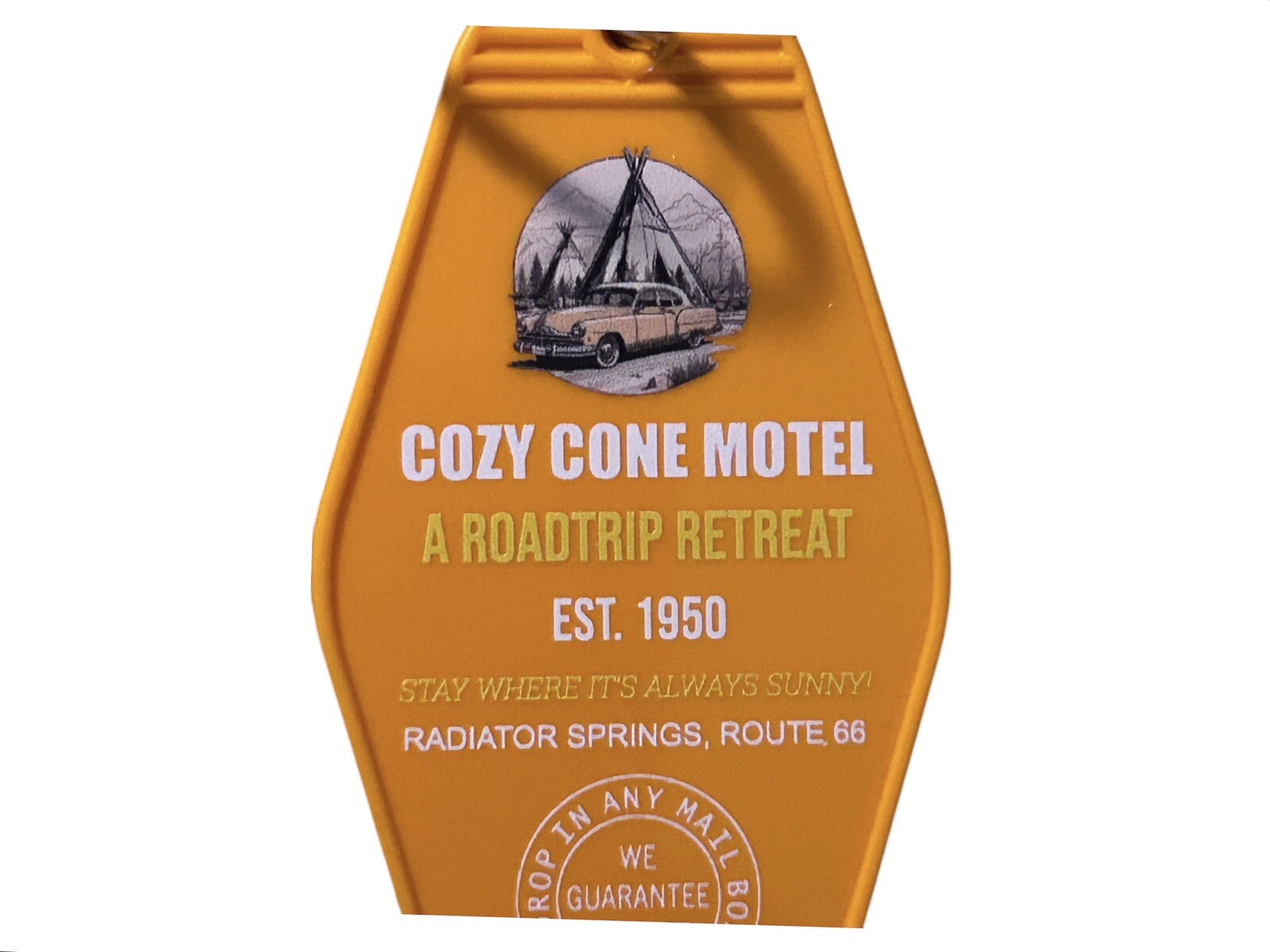 Cozy Cone Motel Keytag