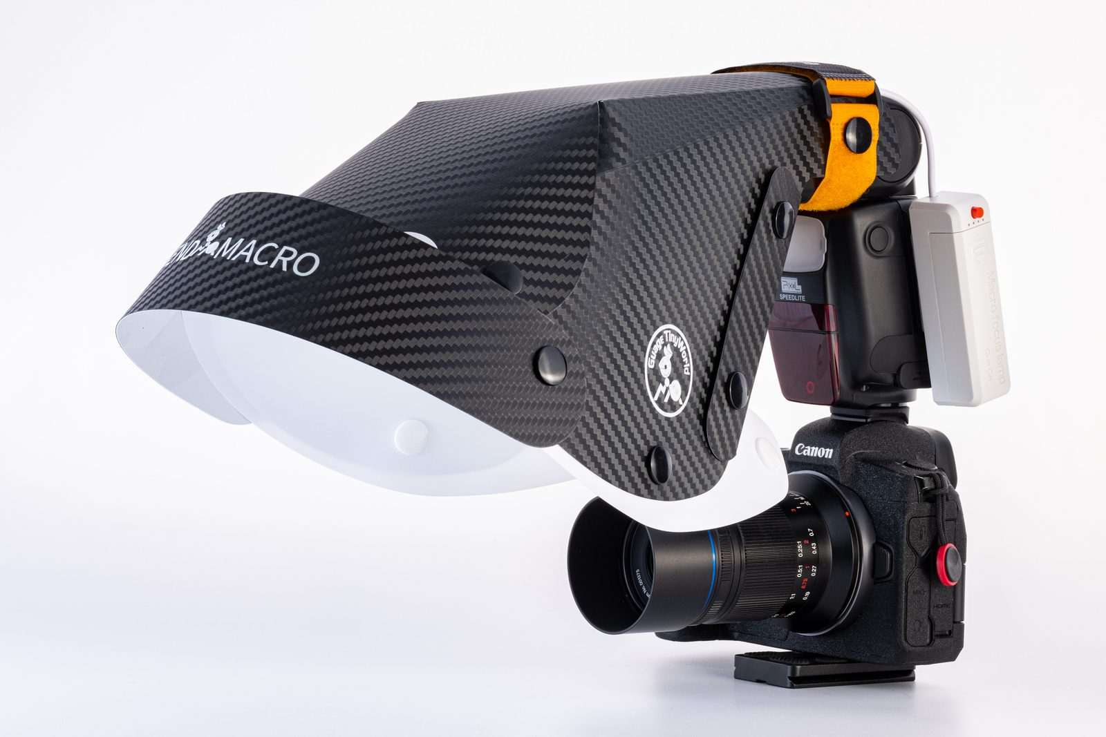 GUAGE Macro Camera Flash light Speedlite Softbox Diffuser Reflector Small III V3