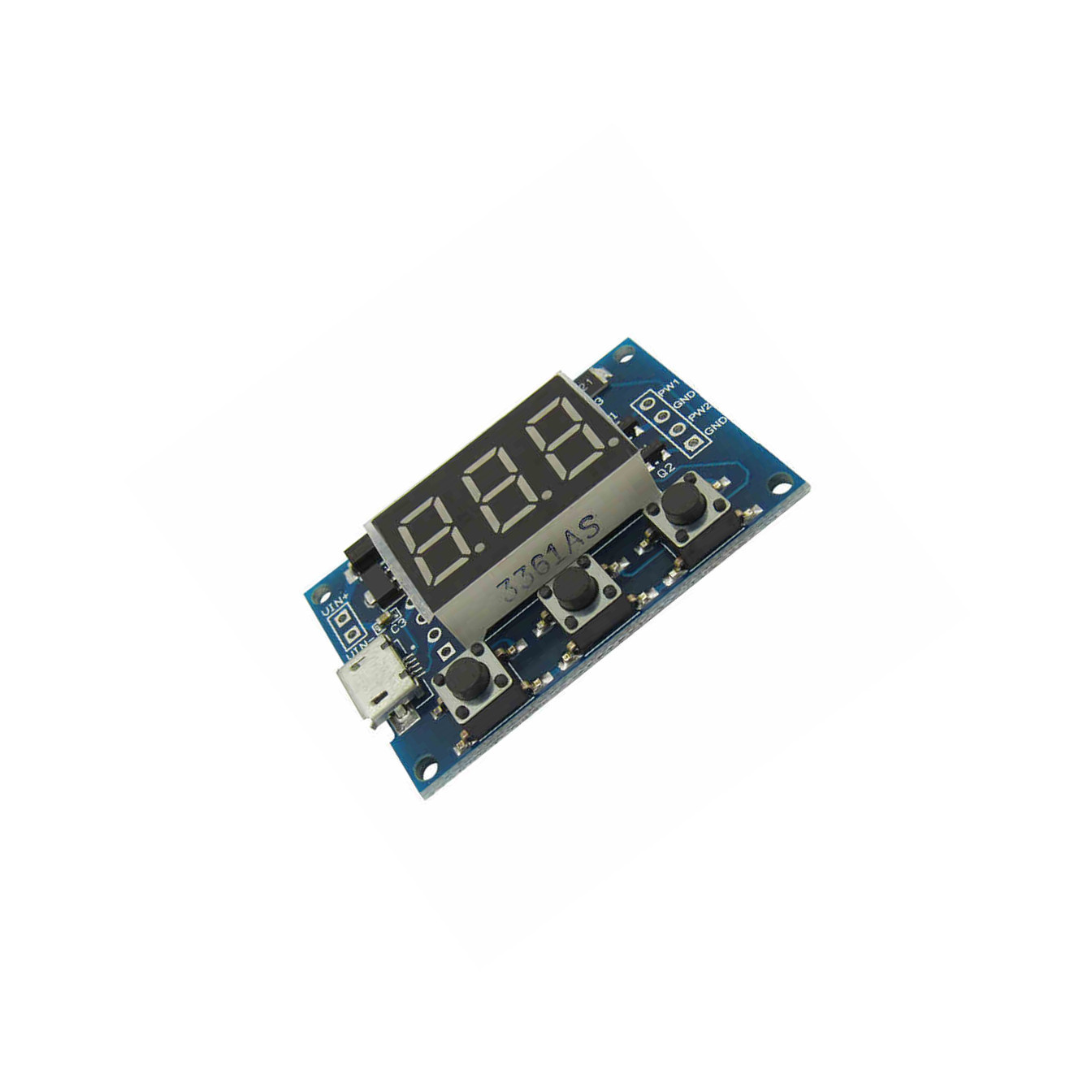1PCS 2 Channel PWM Generator Adjustable Duty Cycle Pulse Frequency Module CA NEW