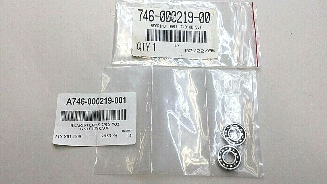 Lam Research Type 746-000219-001 LAM Gate Linkage Bearing (Pack Of 2)