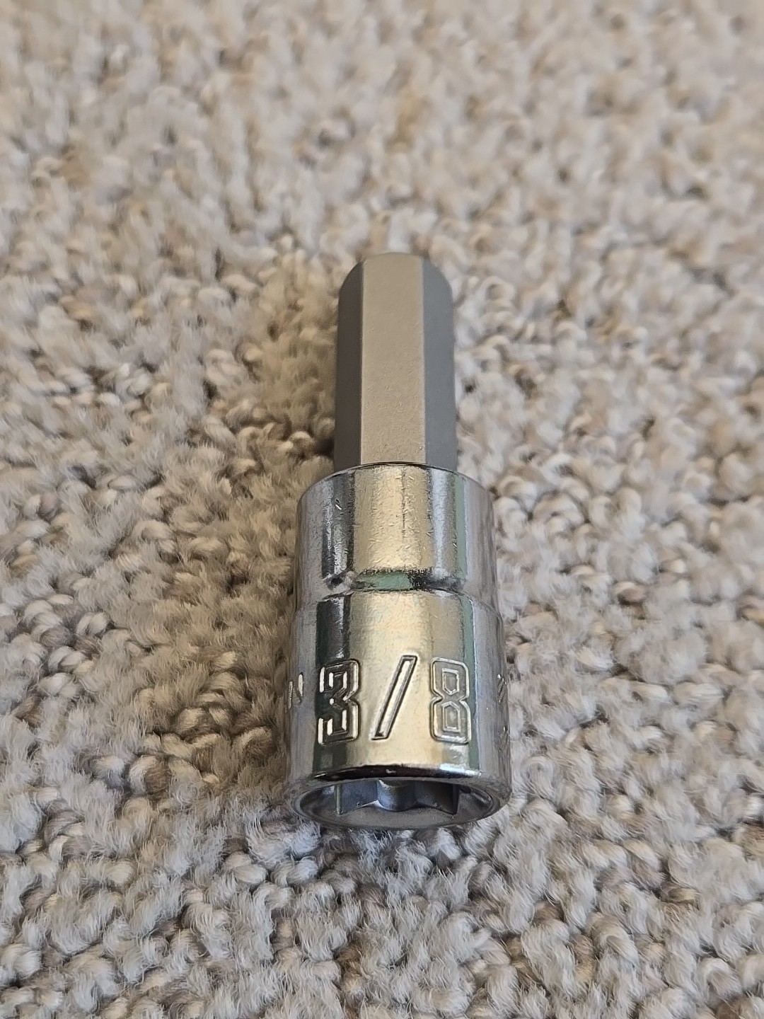 Craftsman CMMT46665 3/8" Hex Bit Socket 3/8" Drive D07