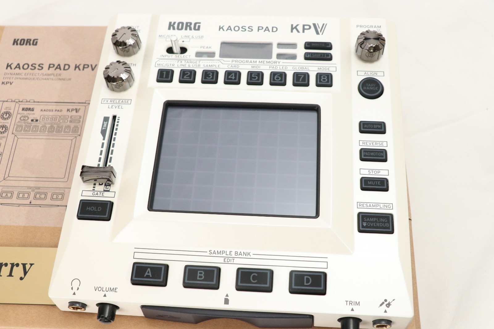 KORG KAOSS PAD V Multi FX Sampler Vocal Guitar USB Interface