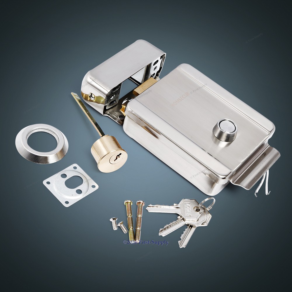 HOMSECUR Electronic Door Lock With Unlock Button For Access Control System