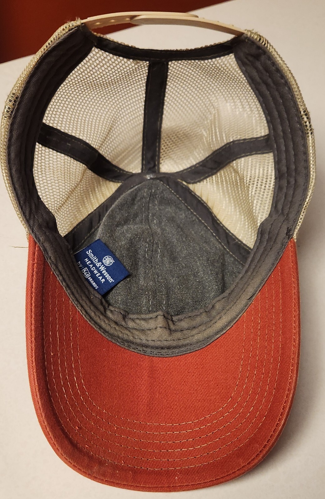 540 Brand Smith & Wesson 1852 Patch Snapback Hat Trademark Baseball Cap Mesh