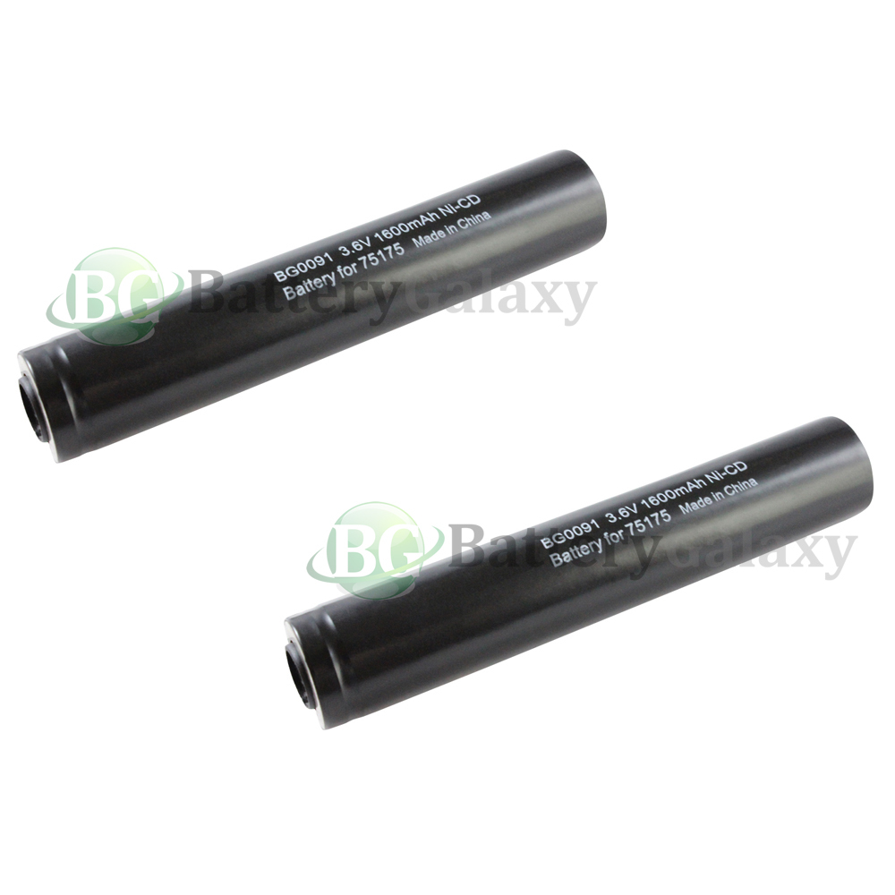 x2 NEW Rechargeable Battery for Streamlight Stinger 75175 Poly HP XT 1,600+SOLD