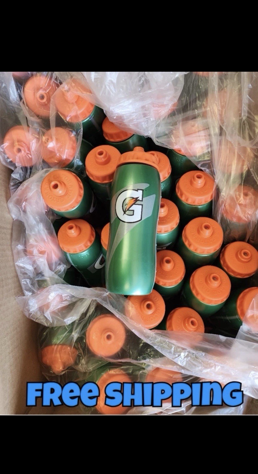 gatorade water bottles 100 Pack, 20oz Water Bottles