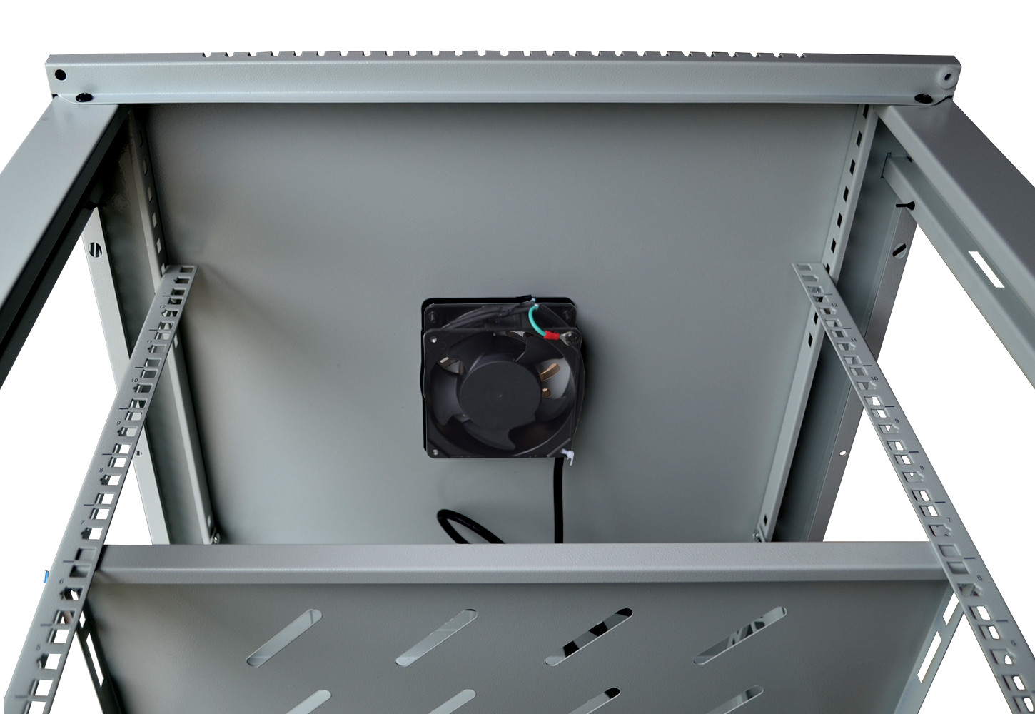 15U Wall Mount Server Rack Data Enclosure Network Cabinet GRAY IT 24" Depth