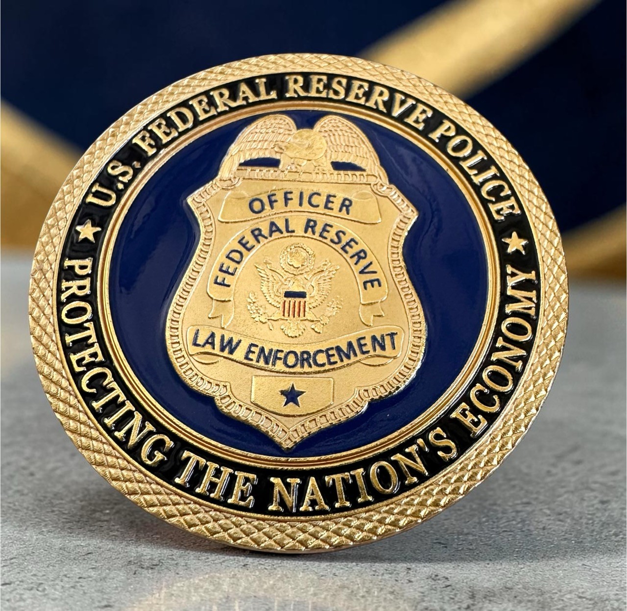 U S FEDERAL RESERVE POLICE Challenge Coin ·IN STOCK· ·FAST SHIPPING· ·NEW·
