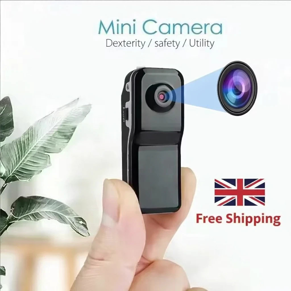 4K Camera Camcorder Police Body Camera With Audio Video DVR IR Night Vision Cam