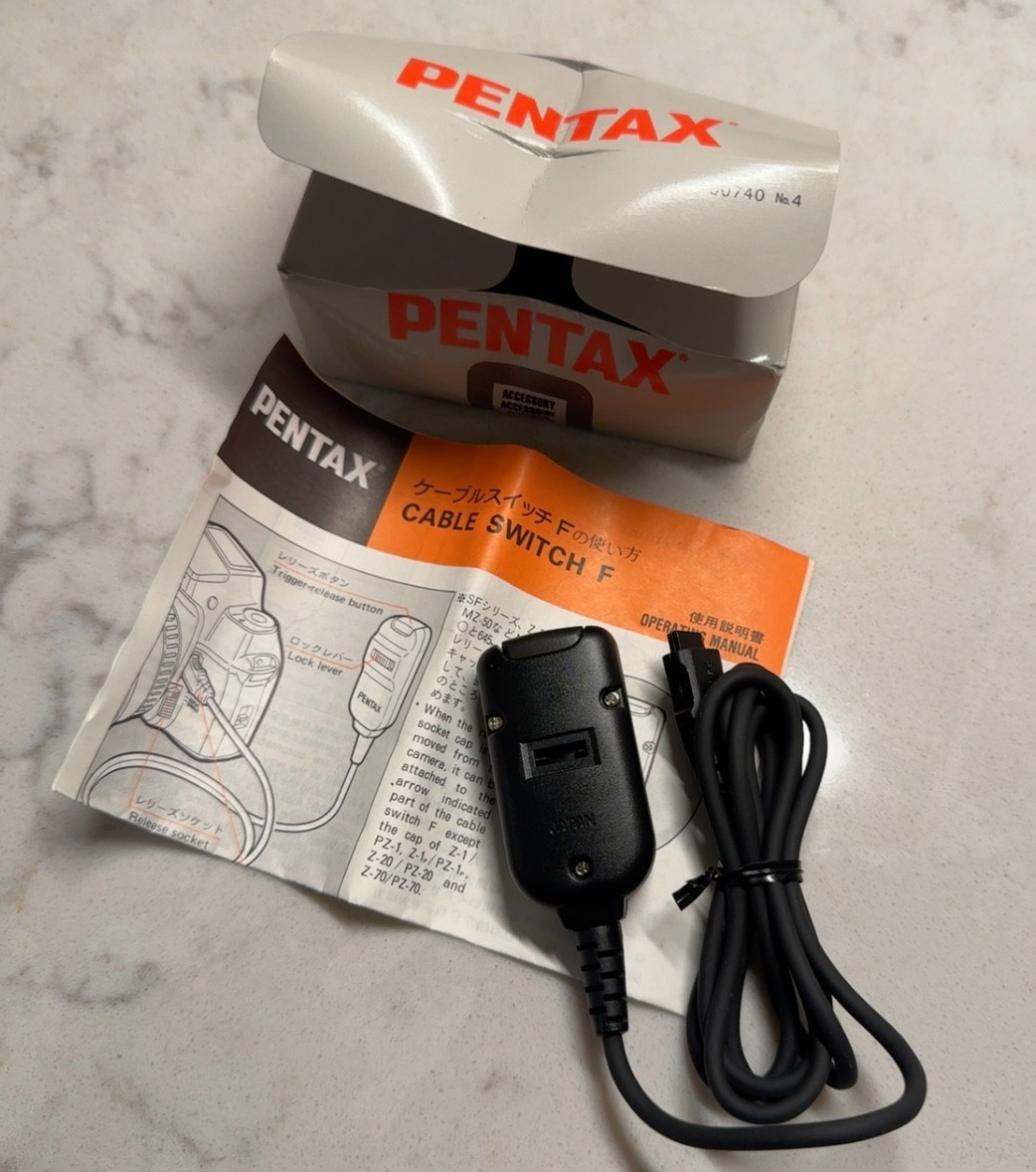 Pentax #37242 Cable Switch F, Camera Remote Control