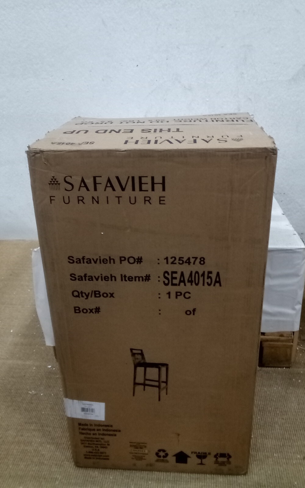 Safavieh Darin Bar Stool, Reduced Price 2172727344 SEA4015A