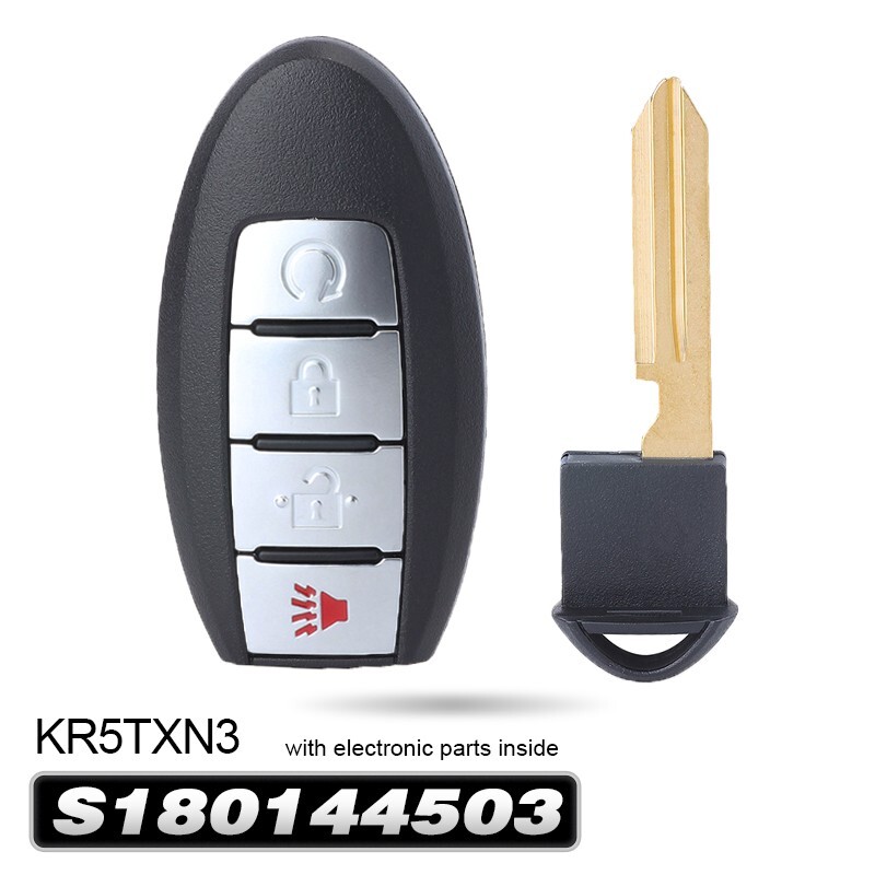 Smart Remote Key for Nissan Rogue Kicks 2018 2019 2020 2021 KR5TXN3 S180144503