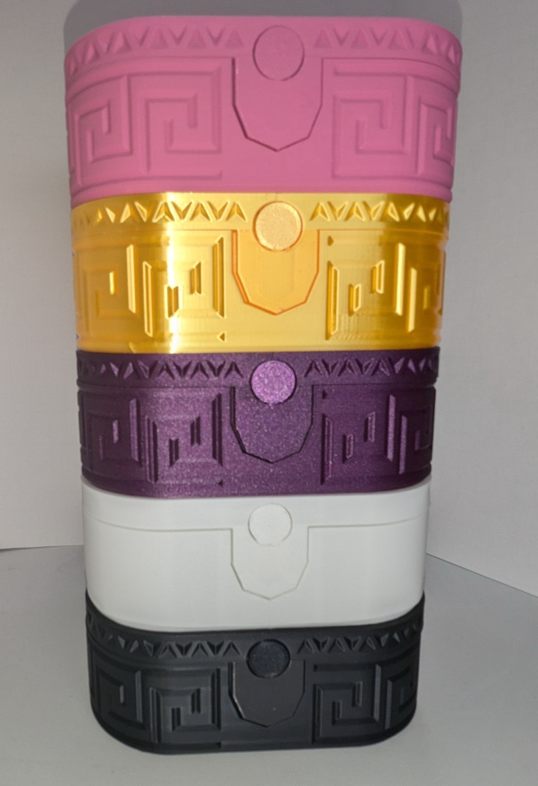 Medium Black Custom Plastic Keepsake Box