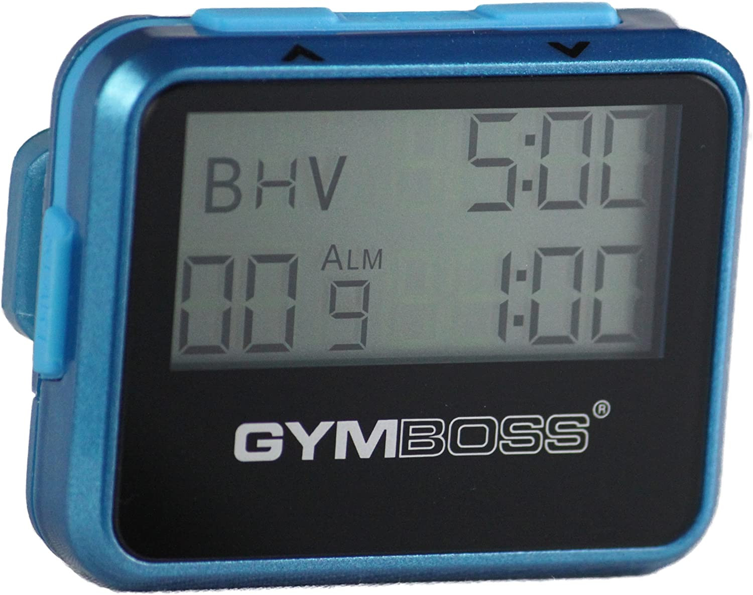 Interval Timer and Stopwatch - Teal/Blue Metallic Gloss