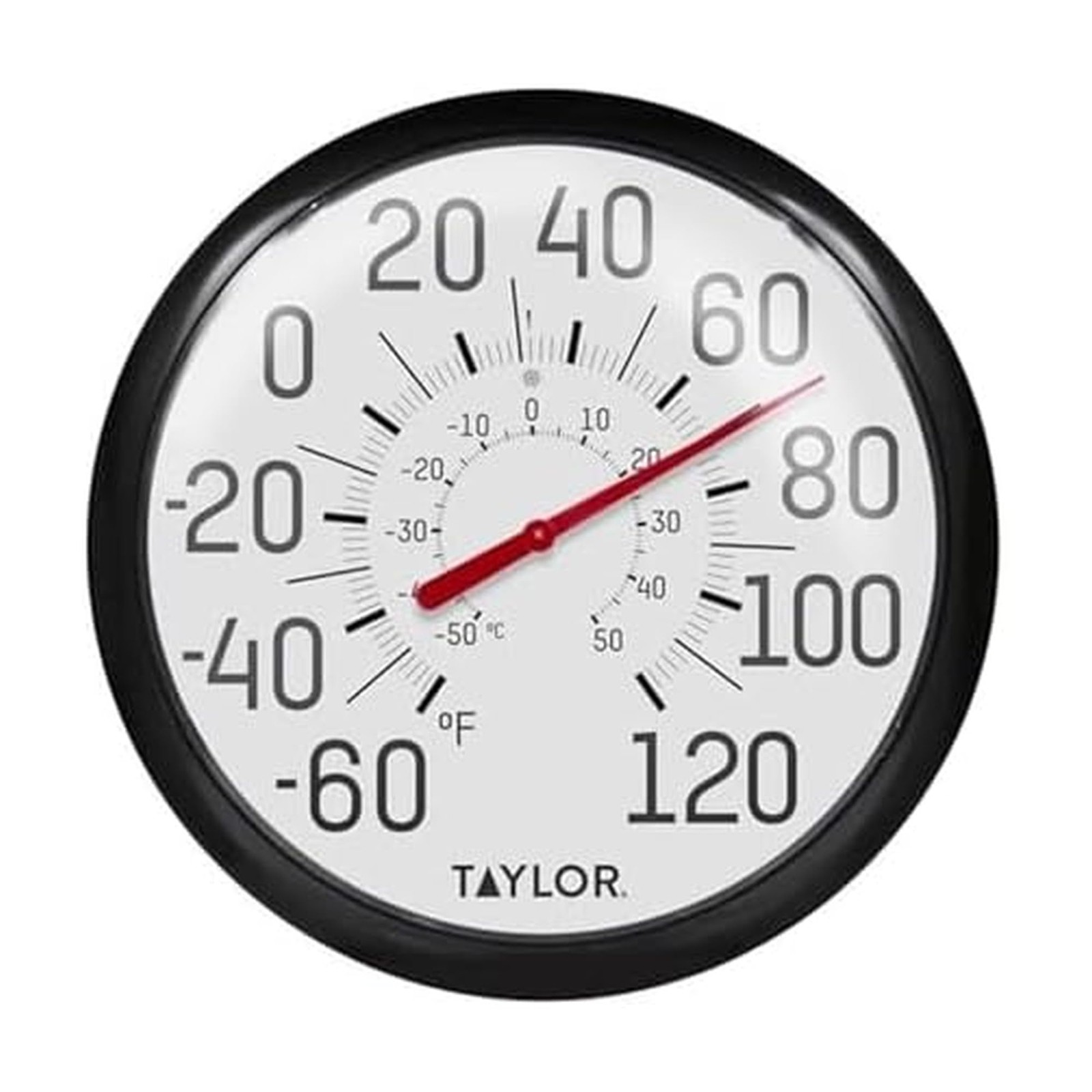Big and Bold Wall Thermometer, Indoor Outdoor Thermometer, Wireless Thermomet...
