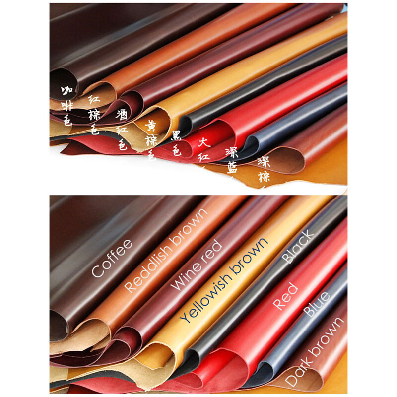 Pull up oil tanned wax leather full grain cowhide Leathercraft Diy material