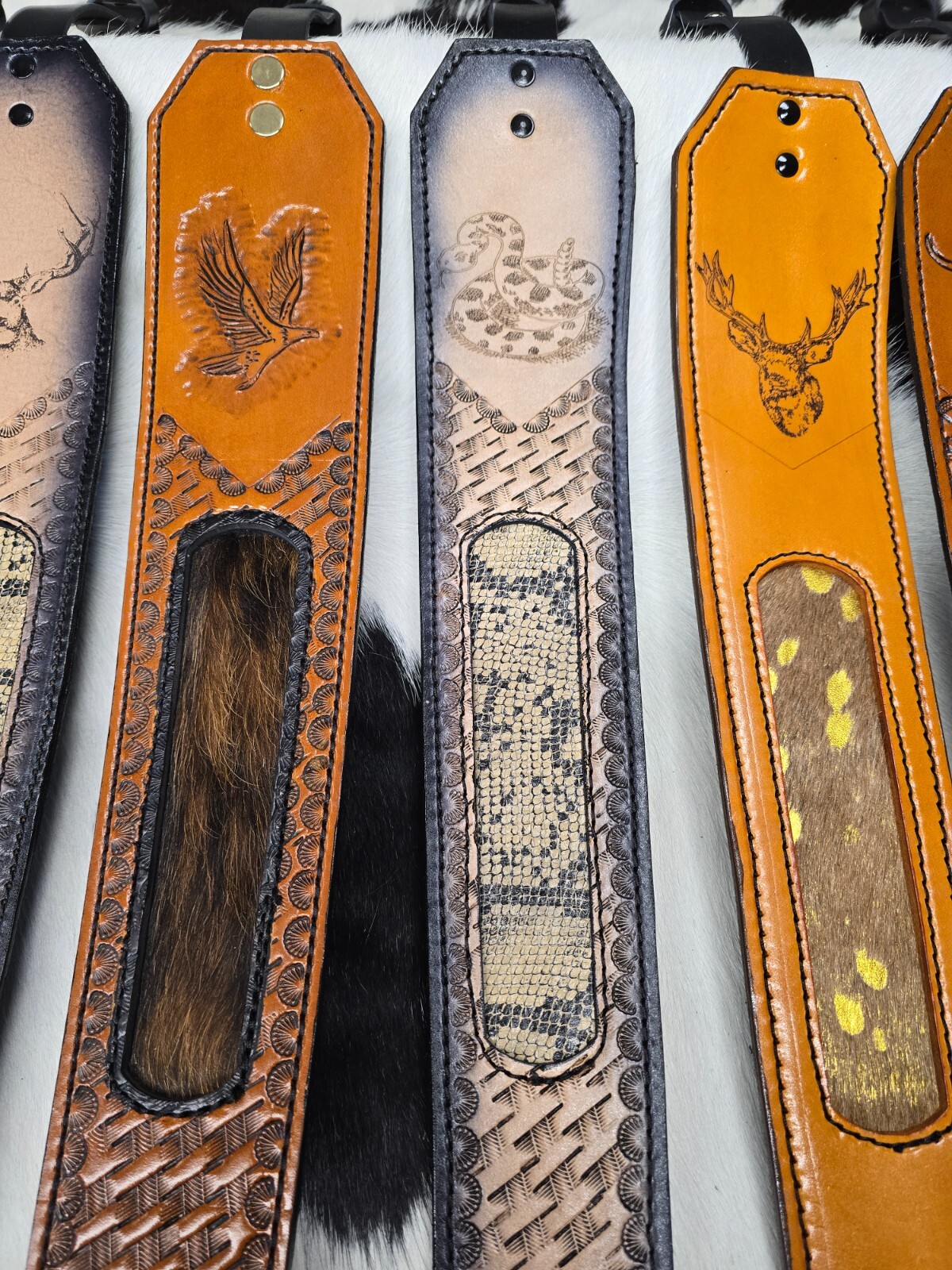 CUSTOM LEATHER RIFLE/ SHOTGUNG SLING