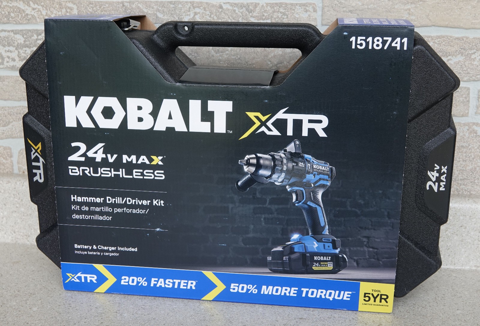 ✅New!  HARD, EMPTY CASE ONLY!!  Kobalt 1518741 XTR KXHD 1424A-03