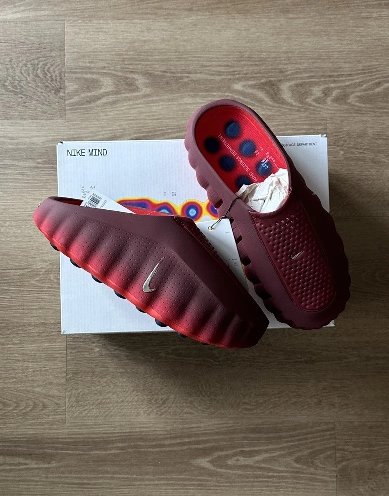 Mind 001 Slide Team Red HQ4307-601 Men's Size US 7-12