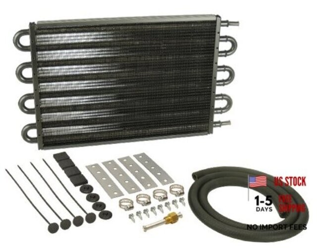 13104 Series 7000 Transmission Oil Cooler , Black