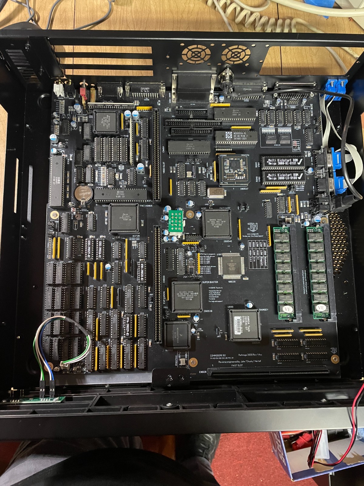 Re-Amiga 3000 Computer / CheckMate 1500 Conversion