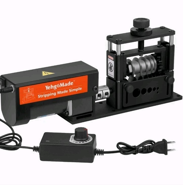 Automatic Wire Stripper Machine with Upgraded Motor(250 MCM–14 AWG)