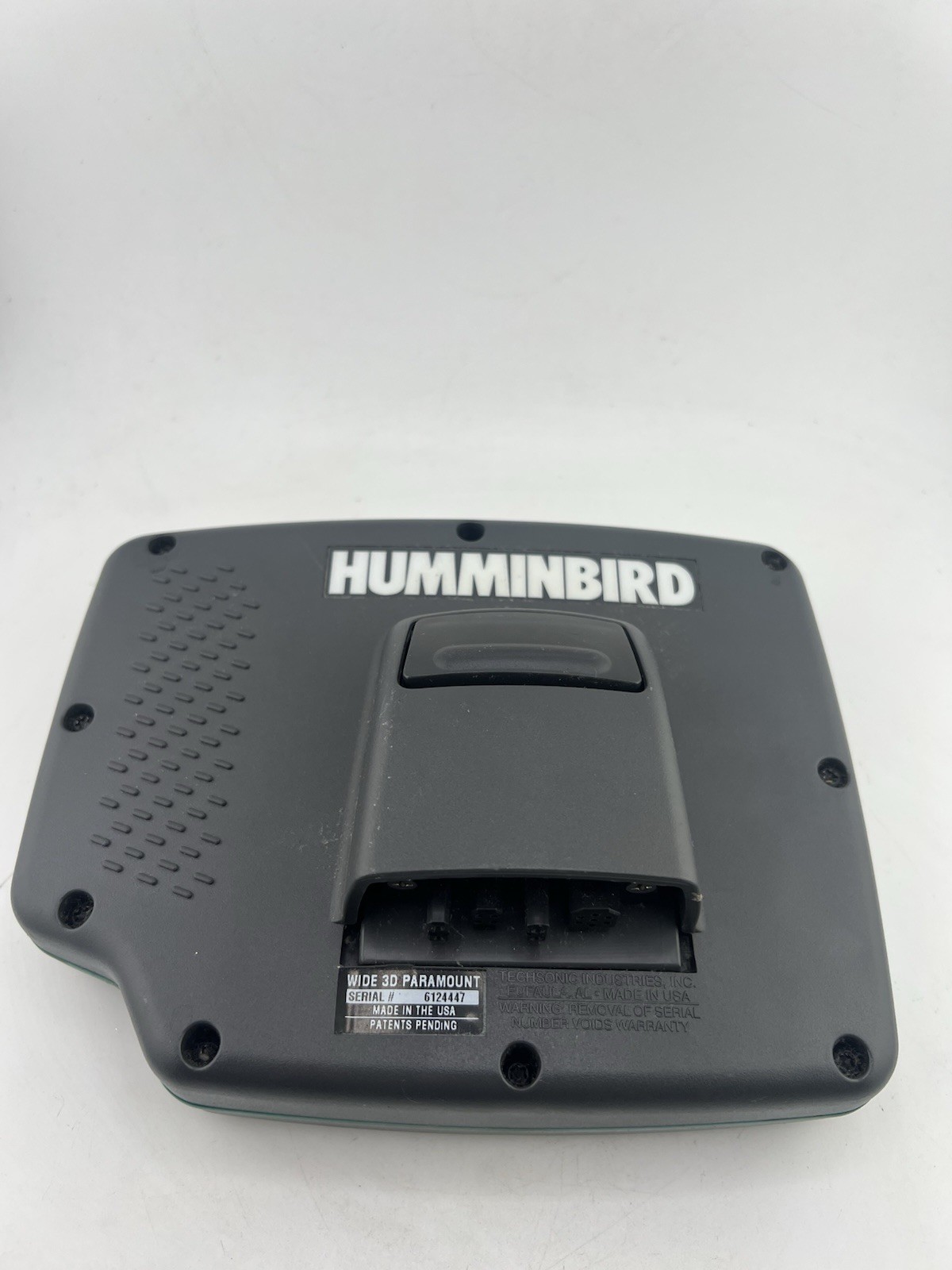 Humminbird Wide 3D Paramount Sonar High Performance Fishfinder Head Unit Only