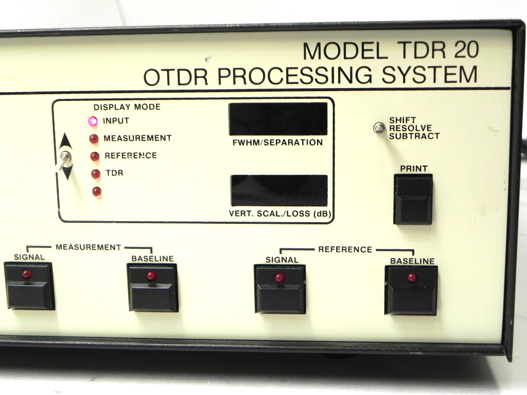 OPTO Electronics TDR20 OTDR Processing System