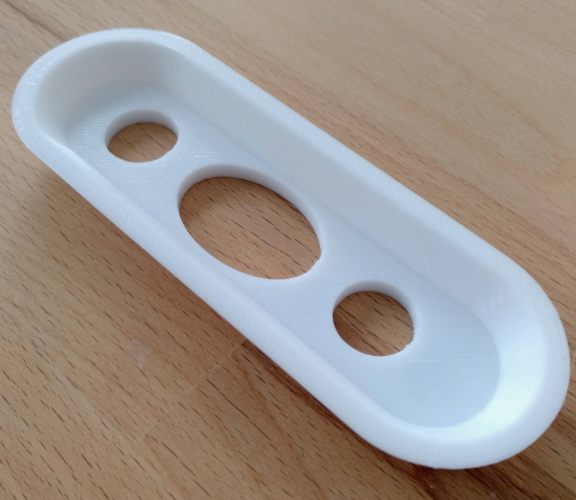 Google Nest Hello Video Doorbell A0077 Back Plate Spacer Mounting Bracket