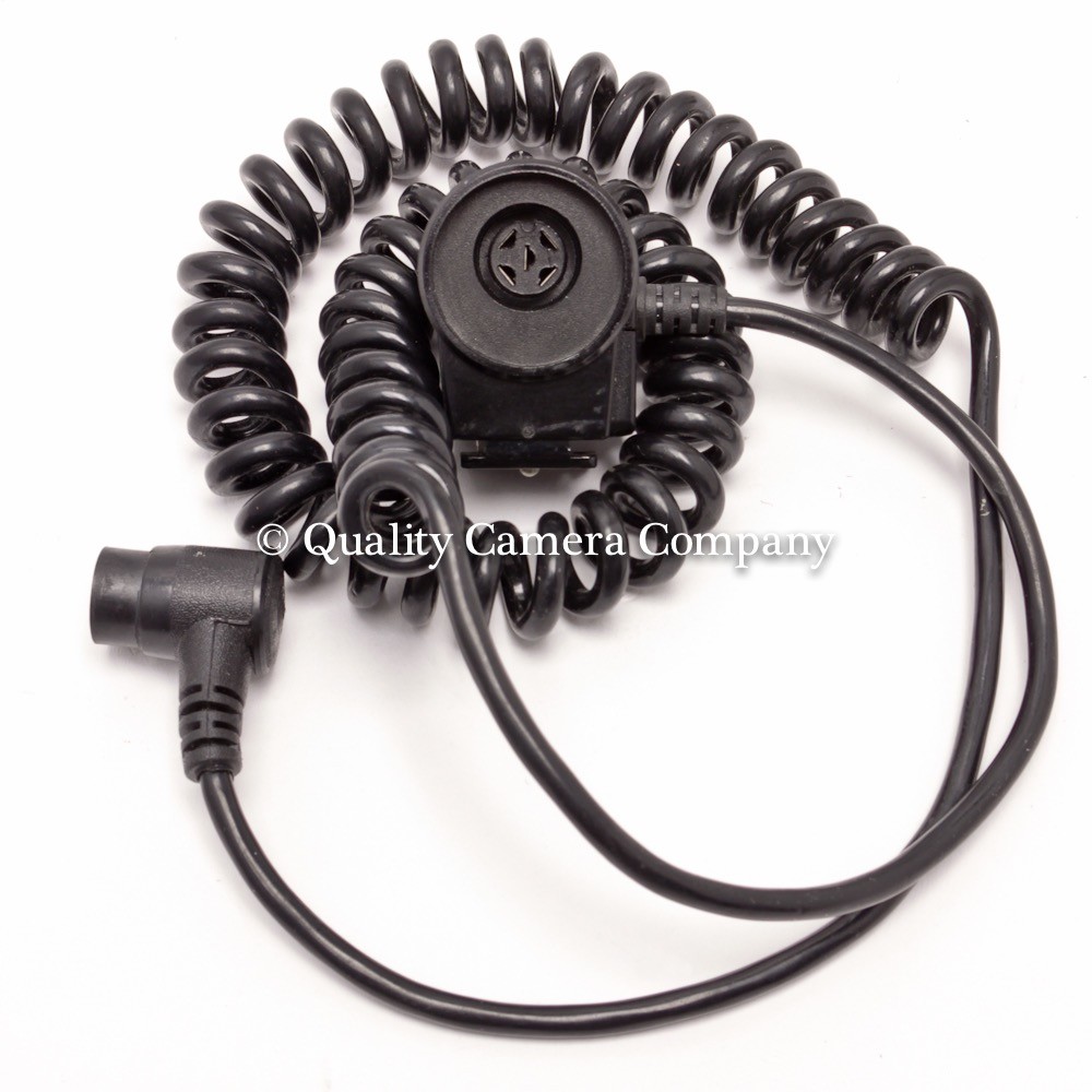 Vivitar Sensor Adapter - Vivitar 283 - 32” COILED CABLE FOR FLASH BRACKET MOUNTS