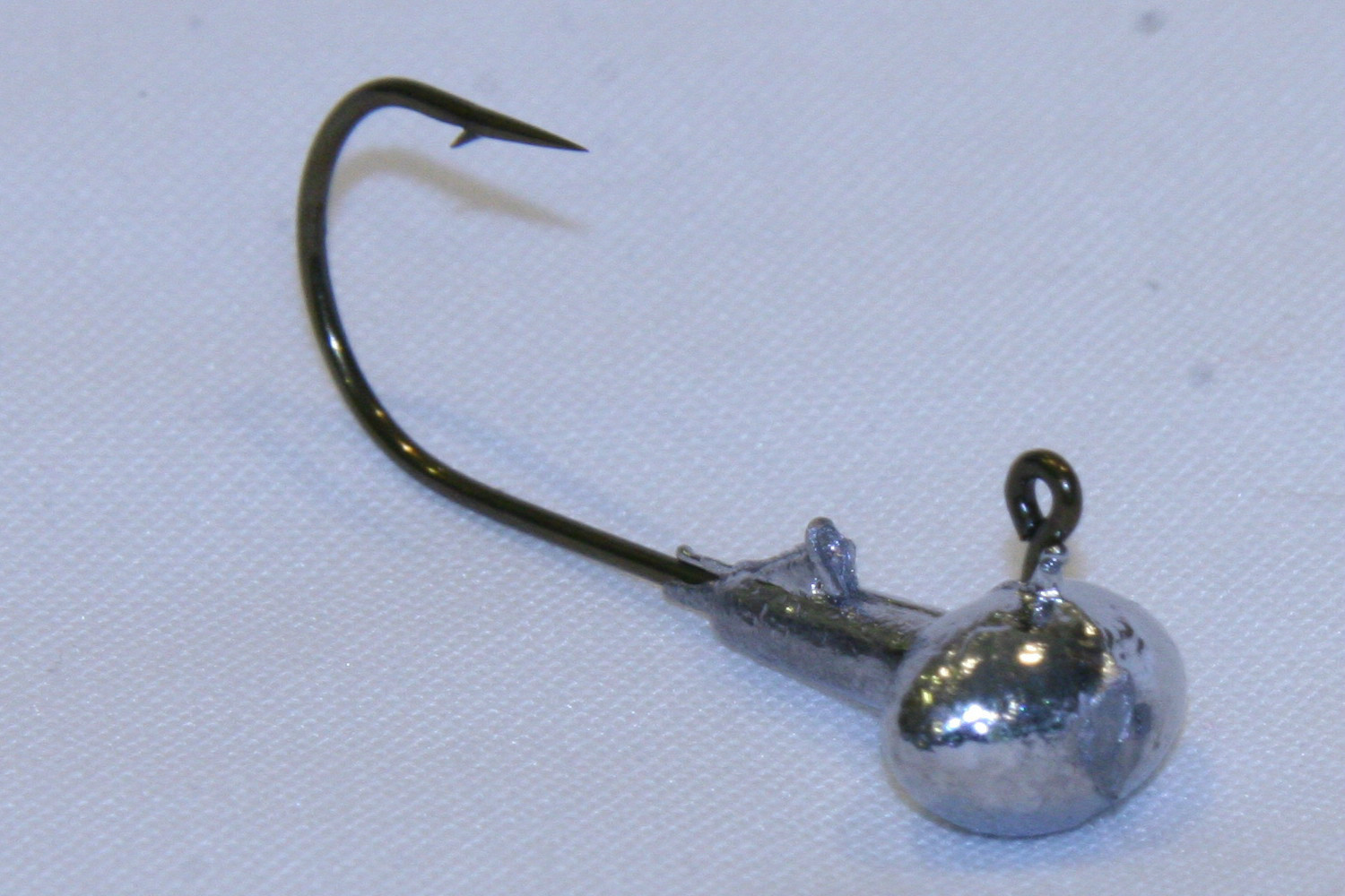 11 pk 3/8 oz Football Bass Fishing Jig Heads Bronze Aberdeen Hooks