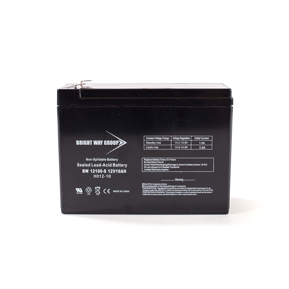 Scooter SLA Sealed Lead Acid Rechargeable Battery 12V 10AH F2 Terminal