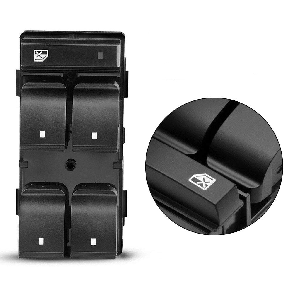 DRIVER SIDE POWER WINDOW SWITCH FOR 07-14 SILVERADO SIERRA 1500 2500 3500 4-DR