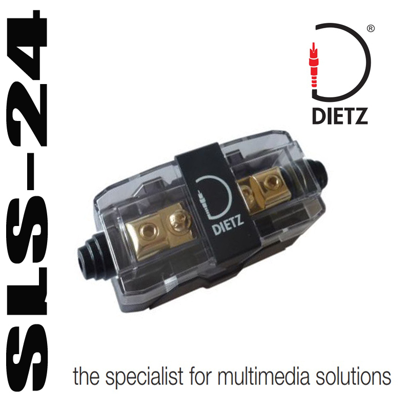 Dietz 21102 Mini-ANL Fuse Holder for 20 to 50 mm² Cable 10-300A Brass