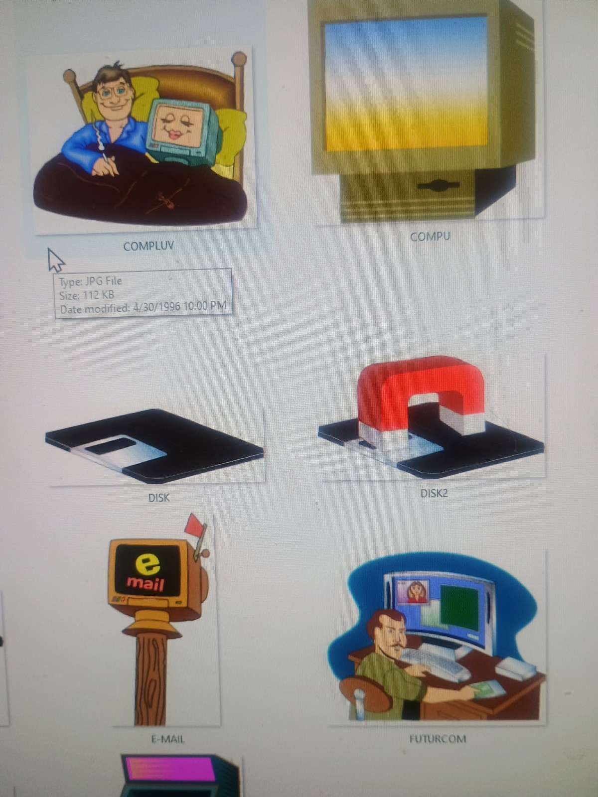 So Much Color Clip Art Masi Graphics Erie PA Really Bad Art CD 1990s