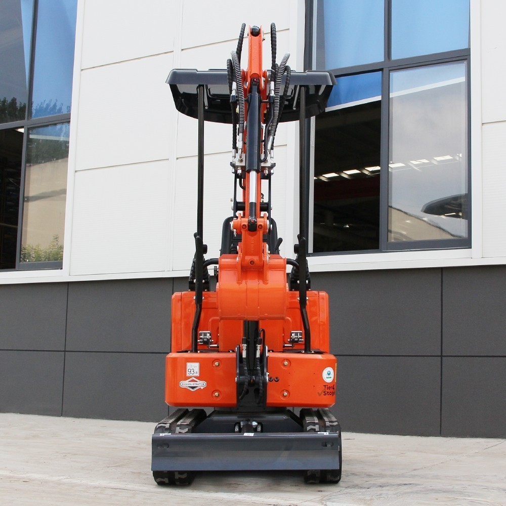 1 Ton Mini Excavator Orange B&S Engine Hydraulic System, USA STOCK, TX