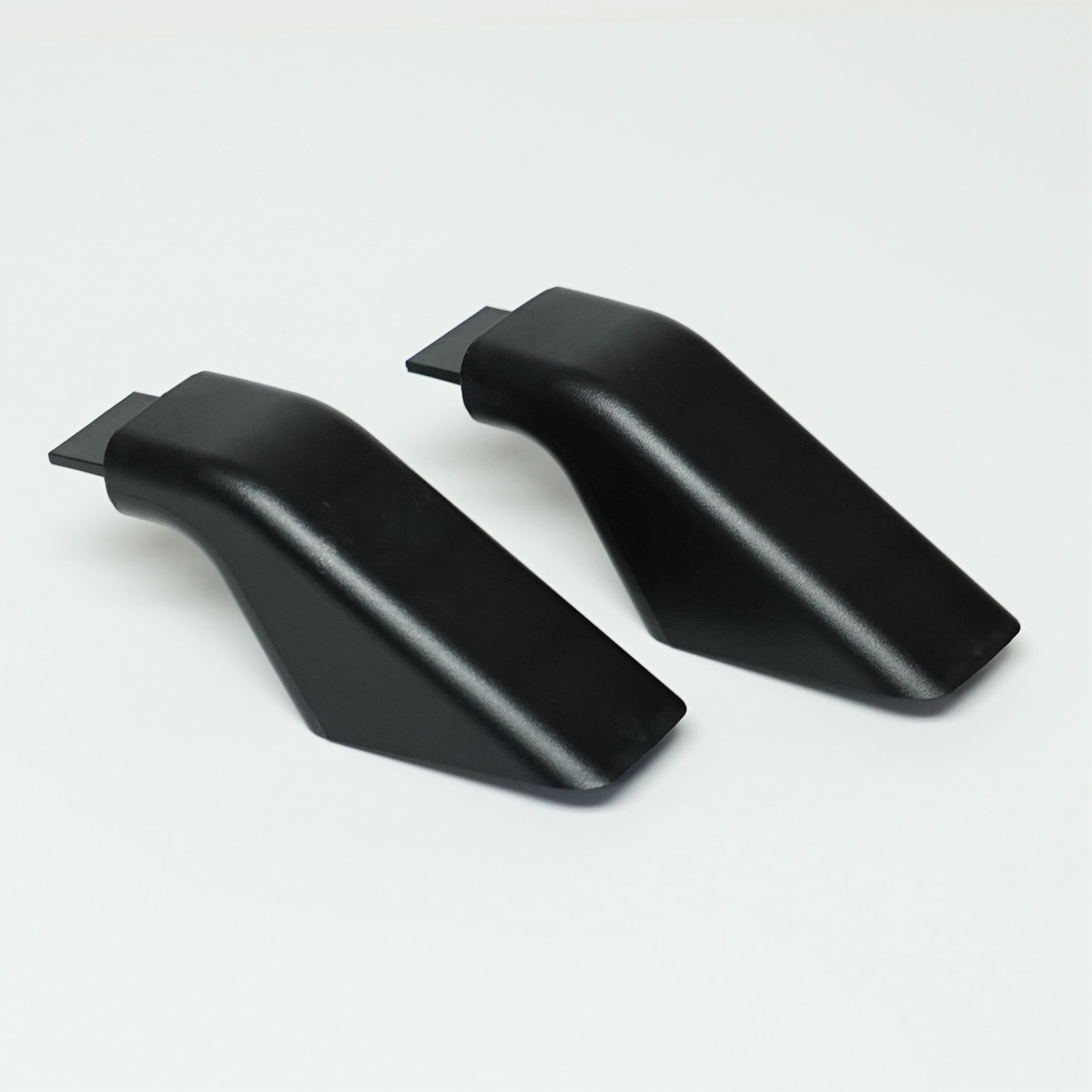 Choice Parts 2 PAK of WB7X7183 for GE Range Stove Oven Door Handle Black End Cap