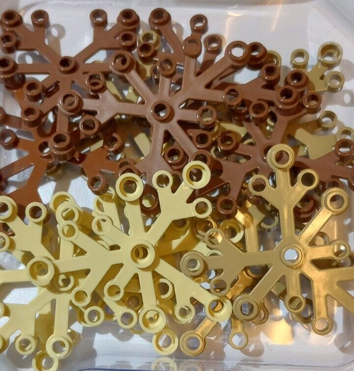 New #2417 Brown Leaves — 3 Colors Variety pack — 15 Pieces —Custom & Compatible