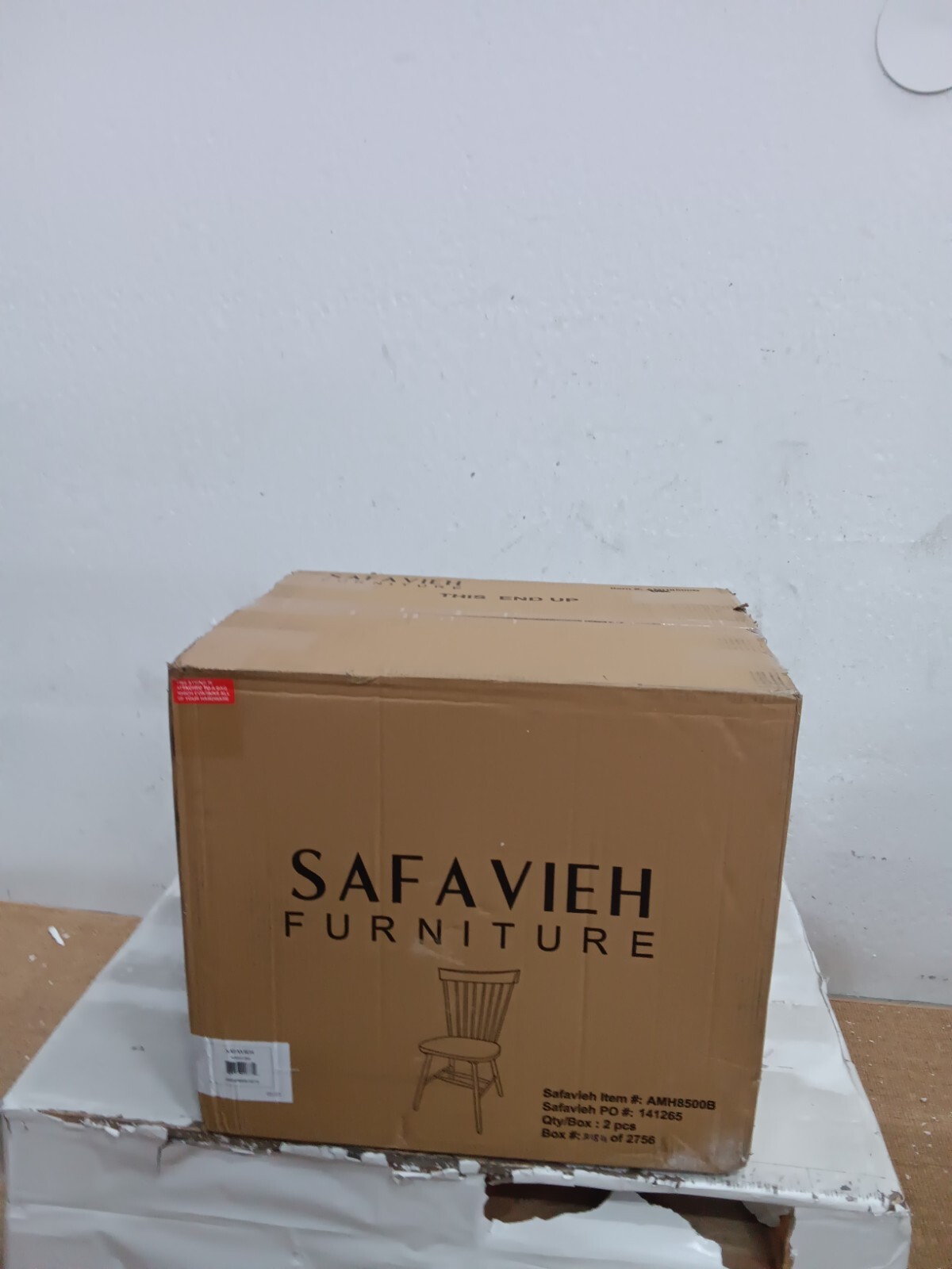 Safavieh PARKER SPINDEL SIDE CHAIR, Reduced Price 2172729134 AMH8500B