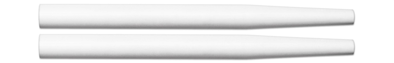 Ahead - M1S - M1C/M1CX Marching Short Taper, Short Covers, Pair (White)