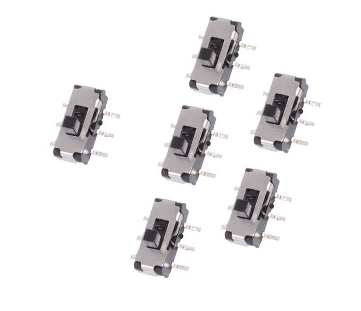 20pcs MSS22D18 MINI SMD Slide Switch 2P2T 6-Pin NEW