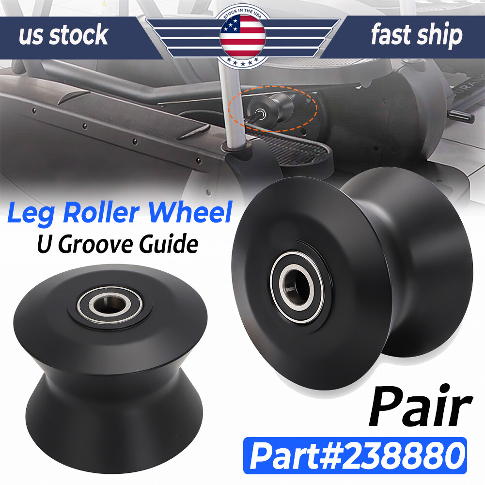 2X For Proform 238880 Elliptical Repalcement Leg Roller Wheel  XP160 Trainer 600