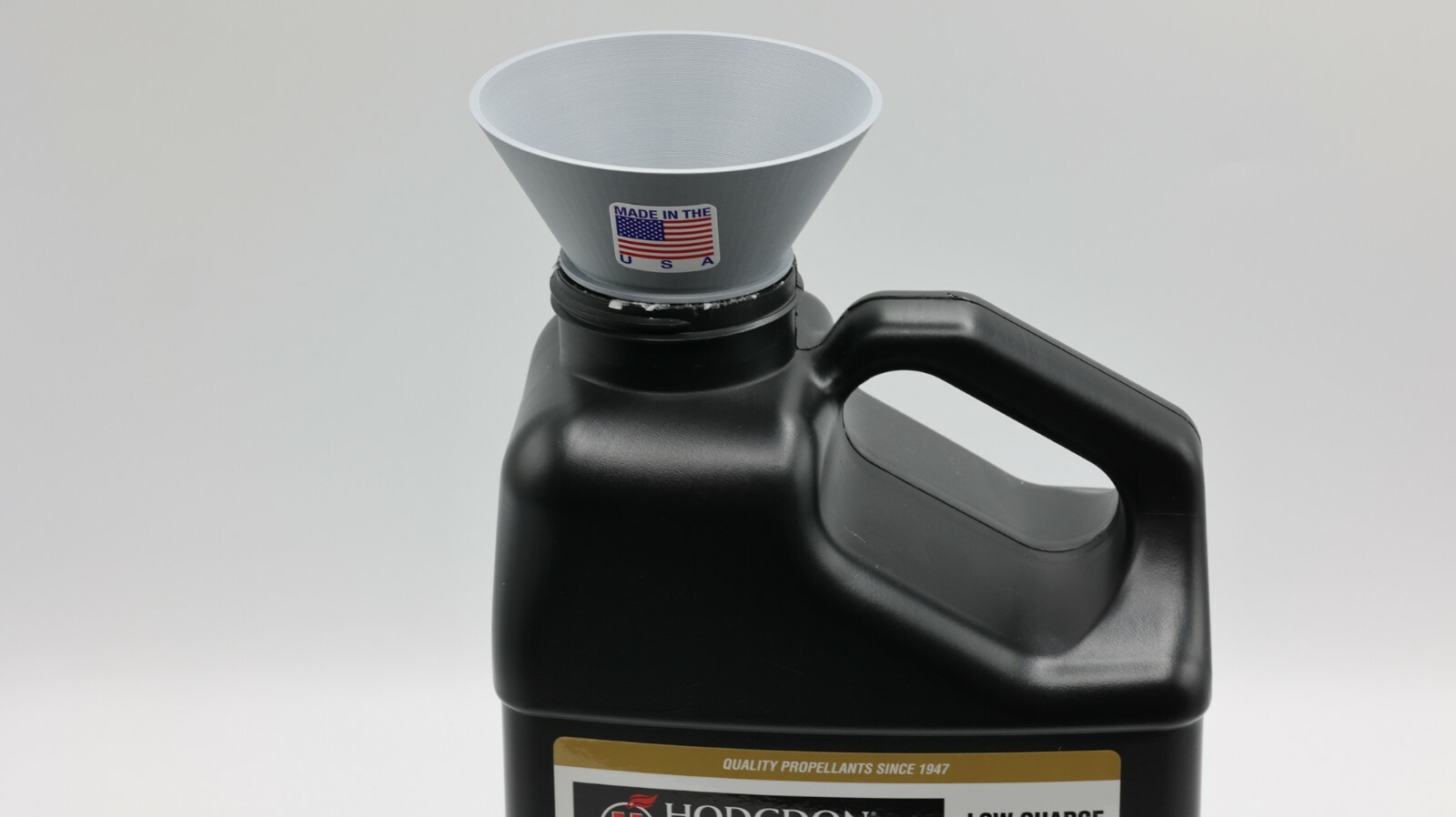 Powder Bullet Separator Funnel - 8 LB Jugs