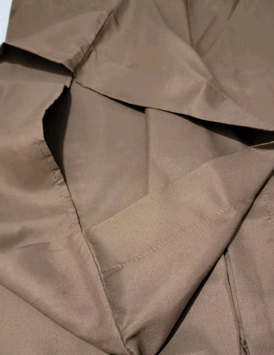 2 Chocolate Brown Pillowcases 20 X 38 King. Polyester Microfiber