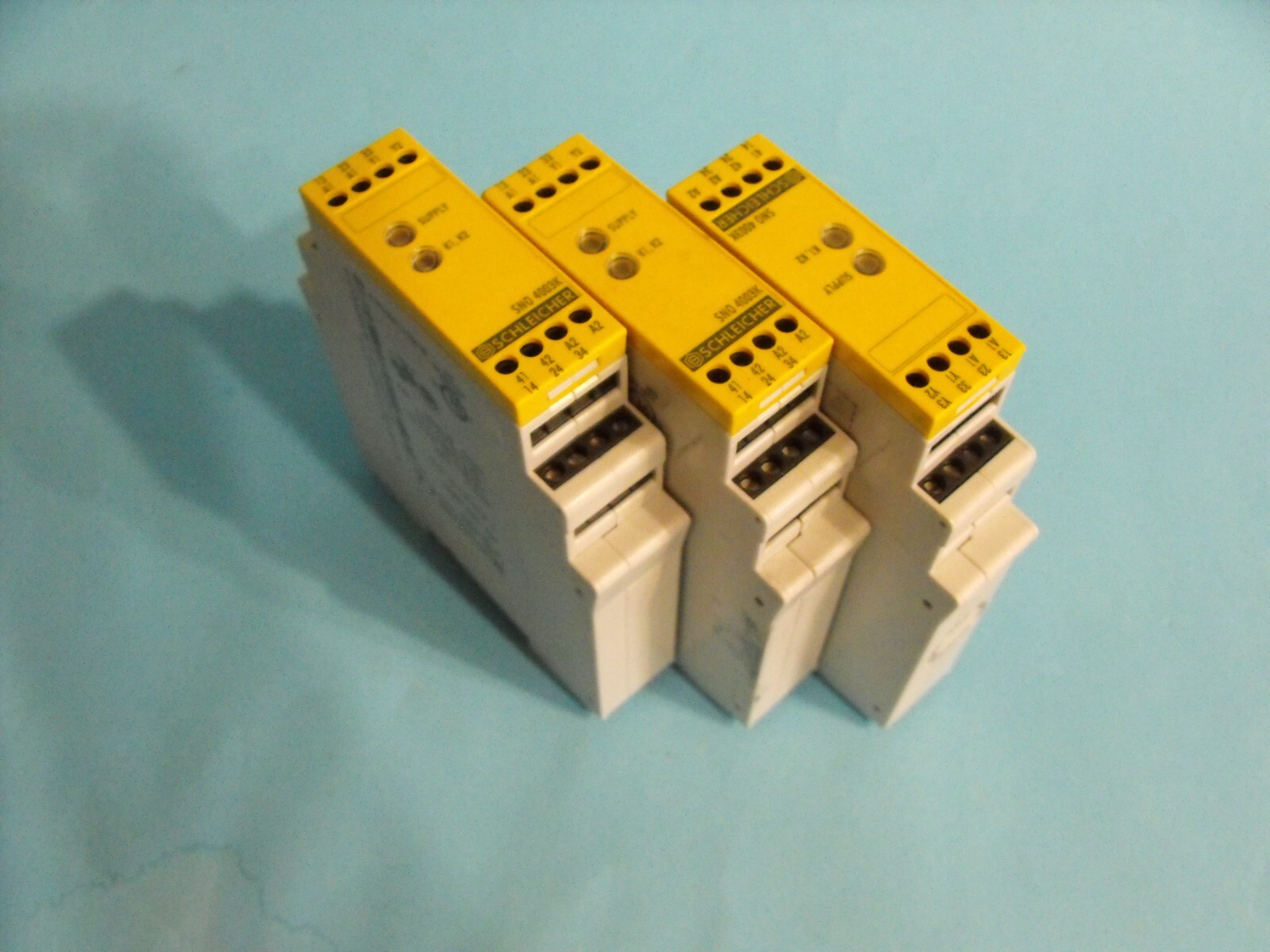 Schleicher SNO 4003K.Safety Relay.18814886.24V AC/DC.USED