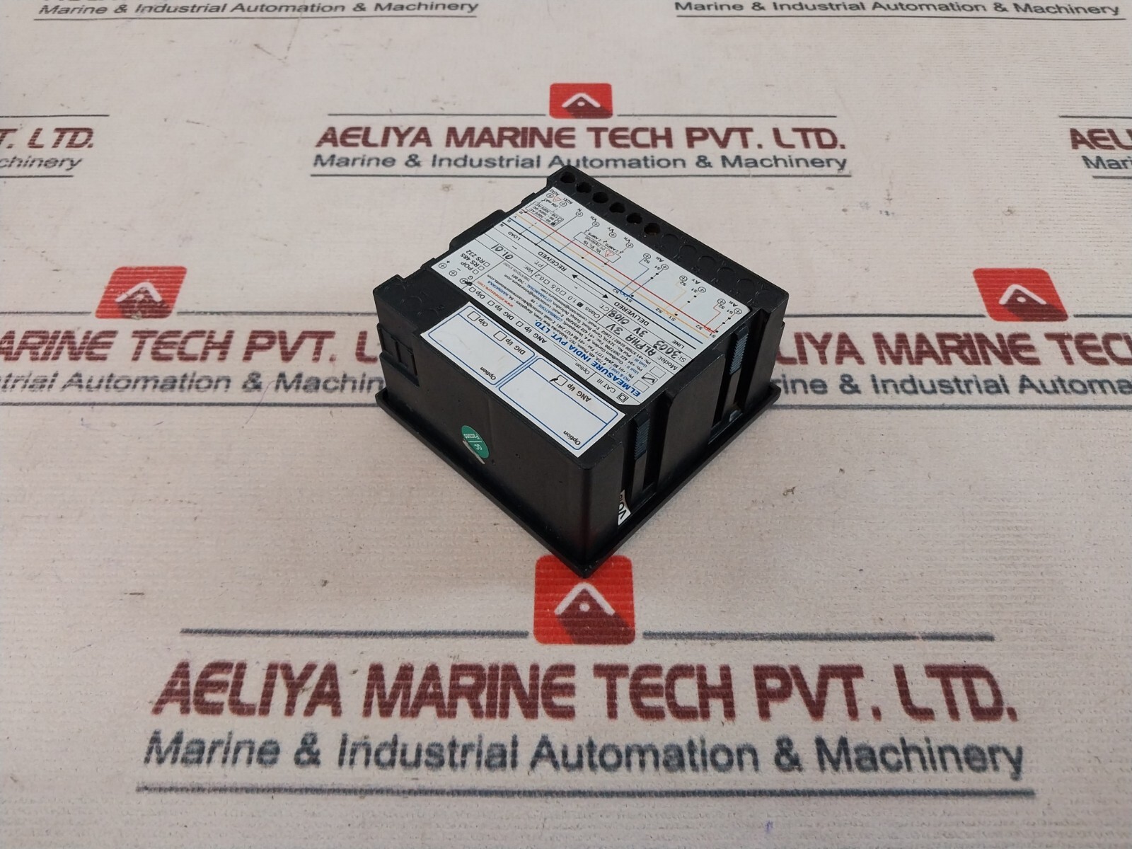 Elmeasure Alpha 3V 3 Phase Volt Meter 80-300V AC