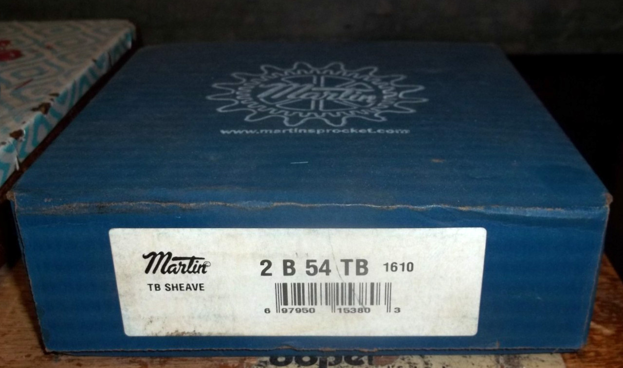 MARTIN TB SHEAVE 2 B 54 TB 1610 NEW FACTORY SEALED BOX   (L6)